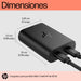 EAN 0196337695061 - HP 65W Gallium Nitride USB-C Laptop Charger adaptador e inversor de corriente Interior Negro imagen 6
