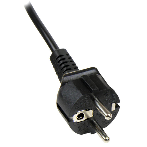 EAN 0065030849418 - StarTech.com PXTNB3SEU2M cable de transmisión Negro CEE7/7 C5 acoplador imagen 2