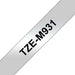 EAN 4977766691802 - Brother TZE-M931 cinta para impresora de etiquetas Negro sobre plata imagen 1
