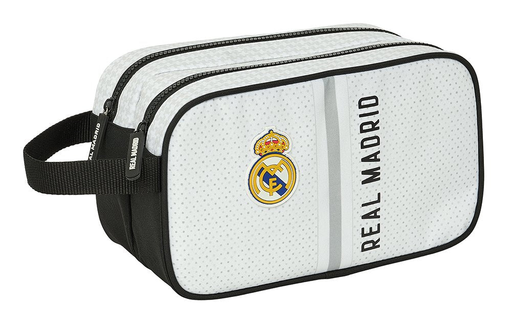 EAN 8412688568451 - Safta 812454518 neceser y maletín neceser Bolsa de aseo 5 L Negro, Blanco imagen 1