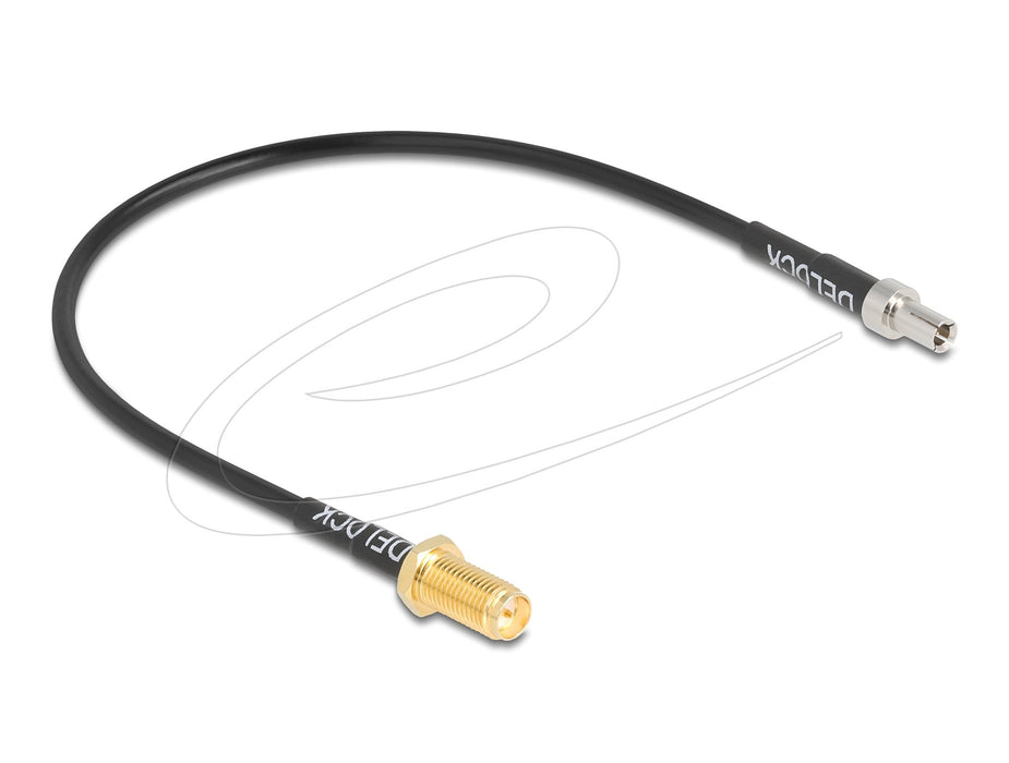 EAN 4043619909193 - DeLOCK 90919 cable coaxial RG-174 20 m RP-SMA TS9 Negro imagen 1