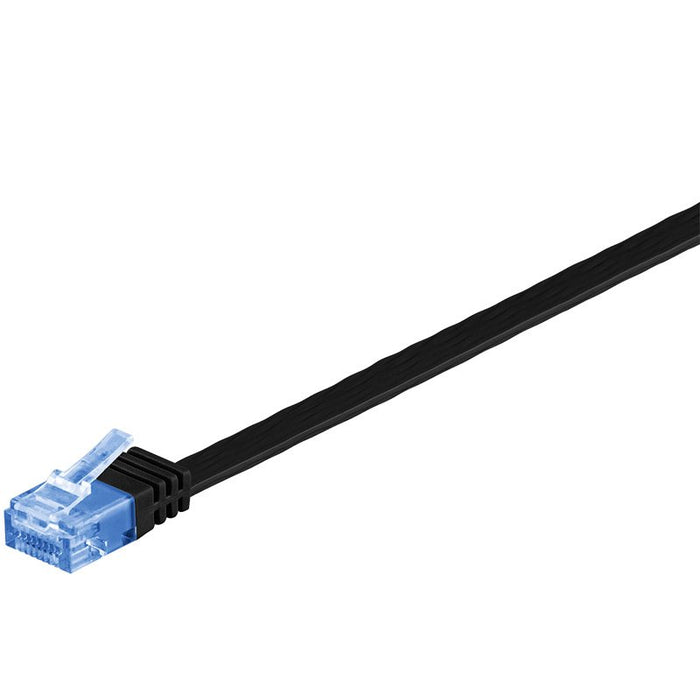 EAN 4040849963018 - Goobay 96301 cable de red Negro 0,5 m Cat6a U/UTP (UTP) Plano imagen 6