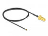 EAN 4043619126606 - DeLOCK 12660 cable coaxial 0,5 m Negro imagen 1
