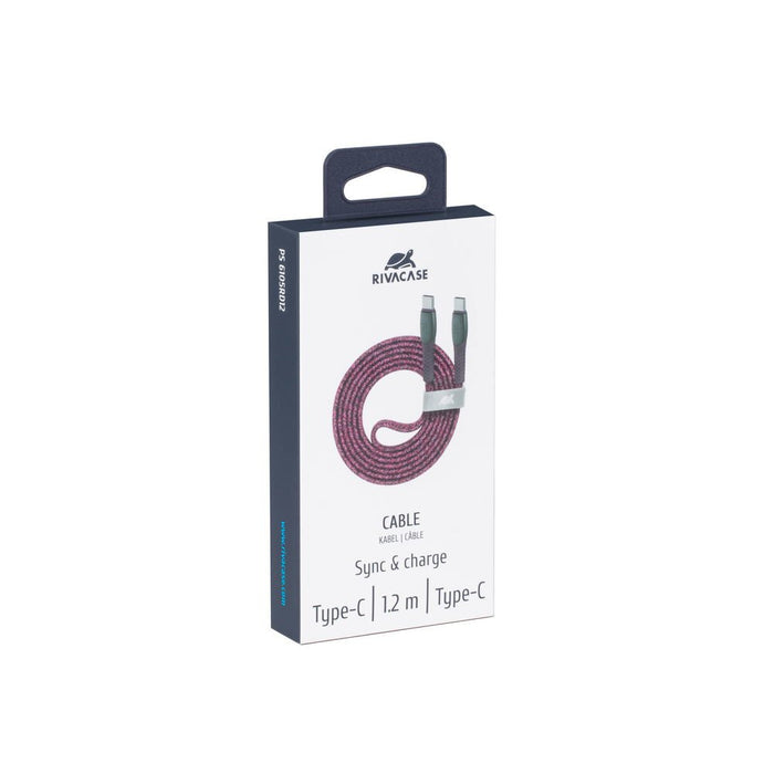 EAN 4260403579510 - Rivacase PS6105 RD12 cable USB USB 2.0 1,2 m USB C Rojo imagen 5