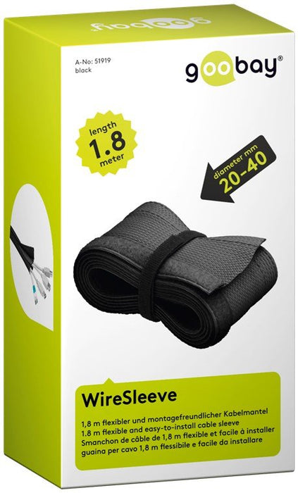 EAN 4040849519192 - Goobay 51919 pasacables Negro imagen 3