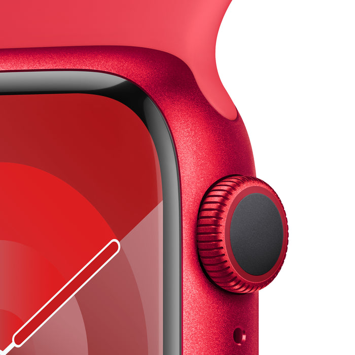 EAN 0195949032981 - Apple Watch Series 9 41 mm Digital 352 x 430 Pixeles Pantalla táctil Rojo Wifi GPS (satélite) imagen 3