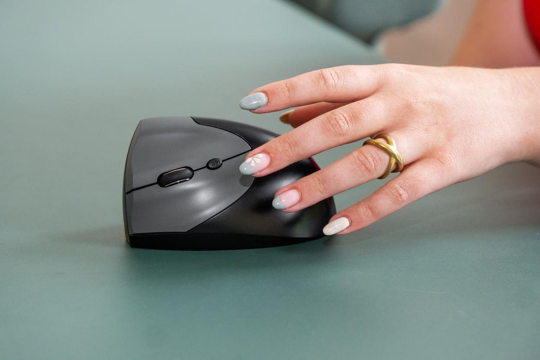 EAN 8719274677222 - BakkerElkhuizen Handshake ratón Oficina Izquierda RF Wireless + Bluetooth + USB Type-C Óptico 6400 DPI imagen 3