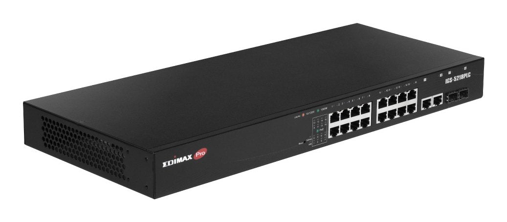 EAN 4717964704962 - Edimax IGS-5218PLC switch Gestionado imagen 3