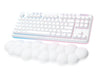 EAN 5099206100749 - Logitech G 920-010689 teclado Juego RF Wireless + Bluetooth QWERTY Nórdico Blanco imagen 2