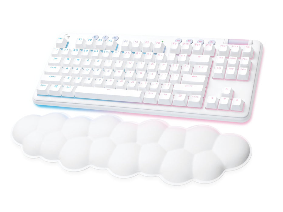 EAN 5099206100923 - Logitech G G715 teclado Juego RF Wireless + Bluetooth AZERTY Francés Blanco imagen 2
