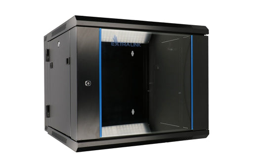 EAN 5903148912929 - Extralink 6U 600X600 AZH WALL-MOUNTED RACKMOUNT CABINET SWING TYPE BLACK Bastidor de pared imagen 1