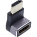 EAN 4043718338245 - InLine 17991G cambiador de género para cable HDMI A Negro, Gris imagen 3