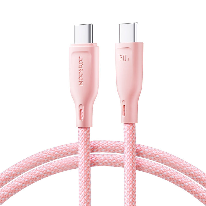 EAN 6941237110176 - JOYROOM 6941237110176 cable USB 1 m USB C 0,48 Gbit/s 60 W Rosa imagen 1