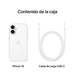 EAN 0195949822018 - Apple iPhone 16 15,5 cm (6.1") SIM doble iOS 18 5G USB Tipo C 128 GB Blanco imagen 9