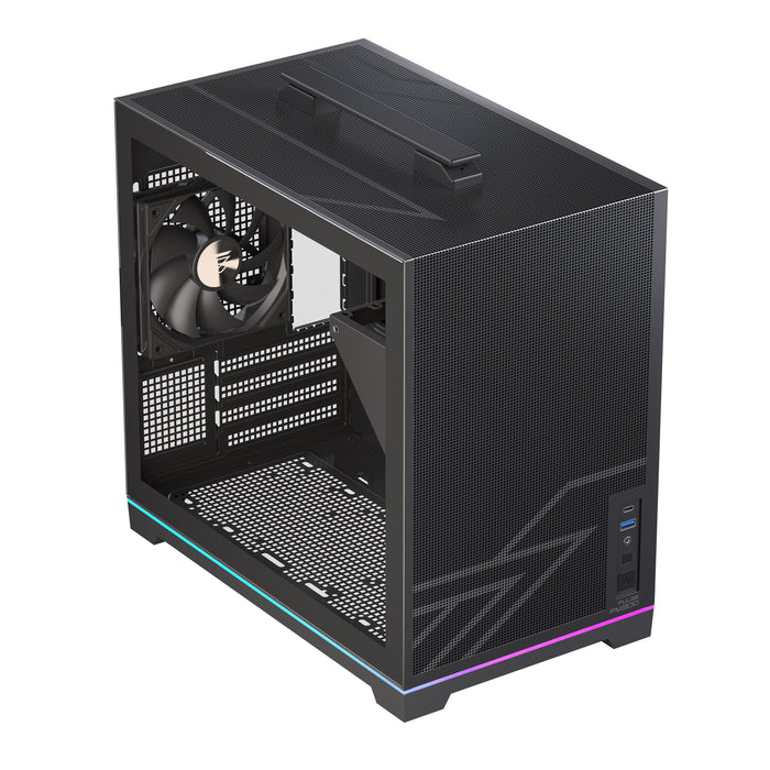 EAN 6977277360509 - Einarex EXCS-PM-300C-B carcasa de ordenador Mini Tower Negro imagen 10