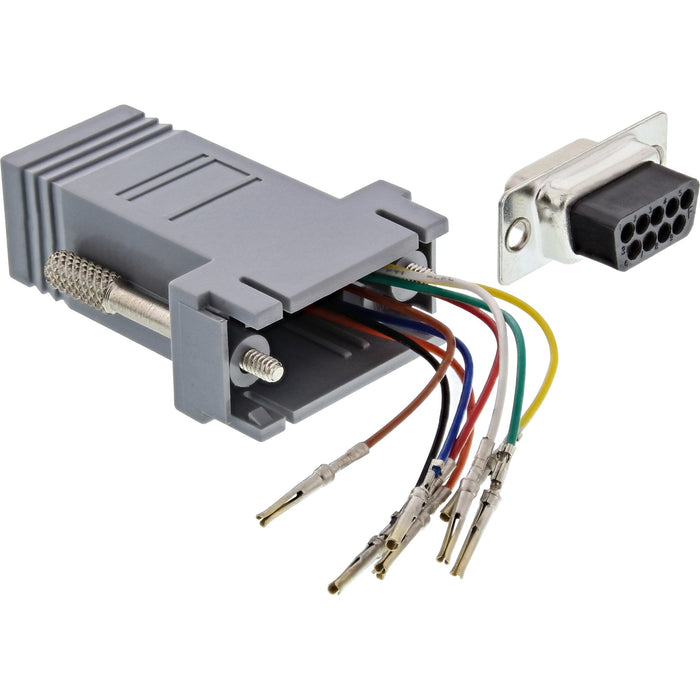 EAN 4043718078080 - InLine 68889B cambiador de género para cable imagen 2