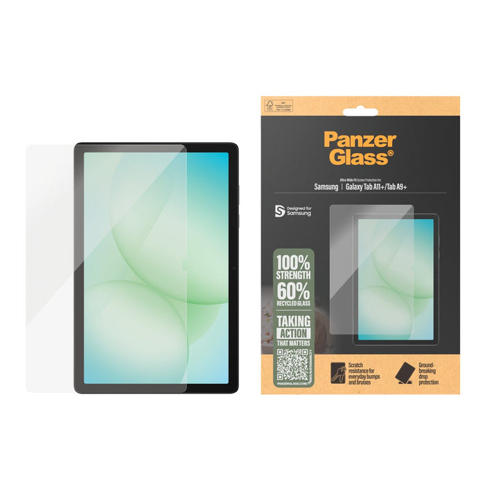 EAN 5715685033605 - PanzerGlass ® Screen Protector Samsung Galaxy Tab A11+ | Tab A9+ | Ultra-Wide Fit Protector de pantalla 1 imagen 2