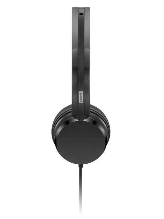 EAN 0195892068099 - Lenovo 4XD1K18260 auricular y casco Auriculares Alámbrico Diadema Música/uso diario USB tipo A Negro imagen 4