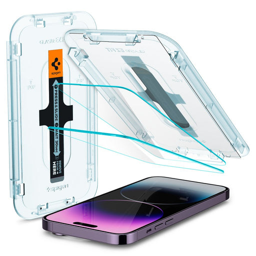 EAN 8809811866377 - Spigen AGL05202 protector de pantalla o trasero para teléfono móvil Apple 2 pieza(s) imagen 1