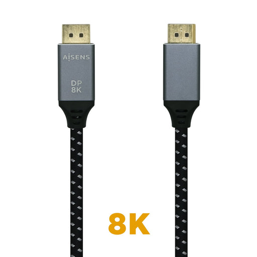 EAN 8436574704723 - AISENS A149-0436 cable DisplayPort 1,5 m Negro, Gris imagen 2