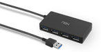 EAN 8436587972515 - NOX Lite Hub One USB 3.2 Gen 1 (3.1 Gen 1) Type-A 10 Mbit/s Negro imagen 1