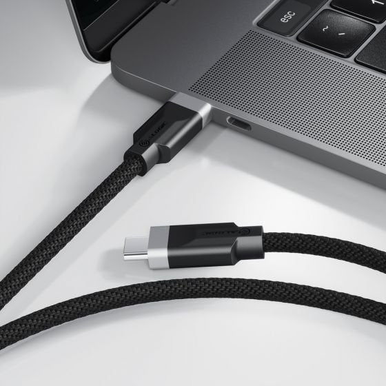 EAN 9350784025548 - ALOGIC FUSCC2-SGR cable USB USB 3.2 Gen 2 (3.1 Gen 2) 2 m USB C 10 Gbit/s 100 W Negro, Gris imagen 3