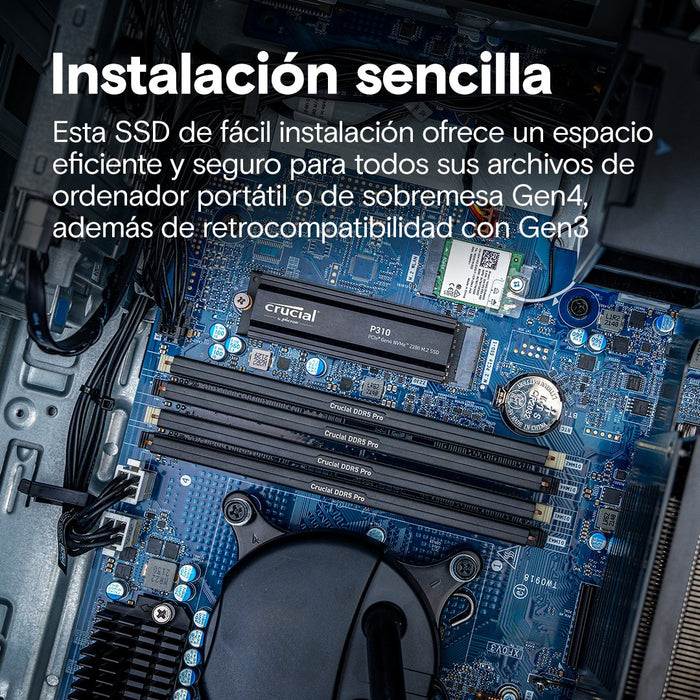 EAN 0649528944764 - Crucial P310 1 TB M.2 PCI Express 4.0 NVMe imagen 5