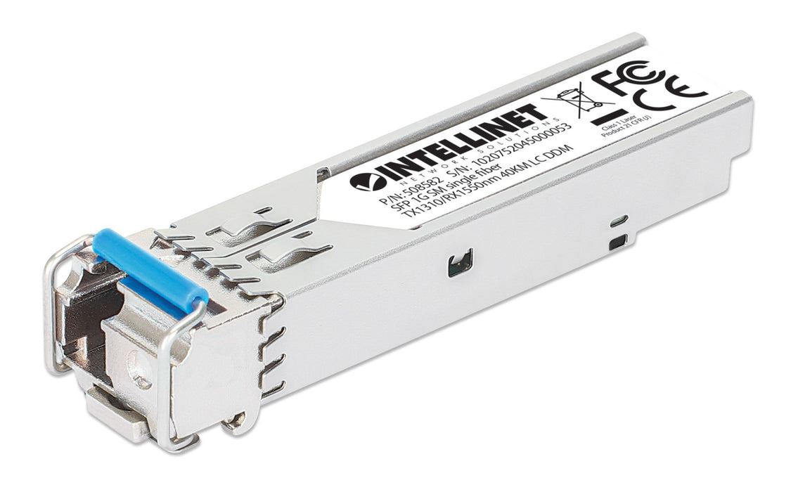 EAN 0766623508582 - Intellinet 508582 red modulo transceptor Fibra óptica 1000 Mbit/s SFP imagen 1