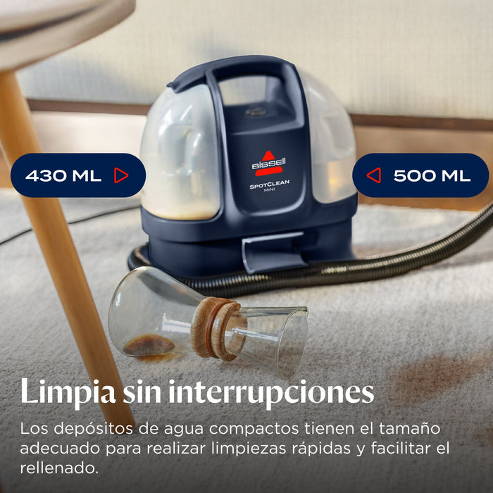 EAN 11120279931 - Bissell SpotClean Mini Corded Pro máquina de limpieza de alfombras De mano Profundo Negro, Azul imagen 9
