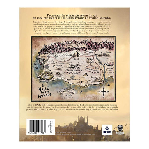 EAN 8436607947875 - Devir Legendary Kingdoms 1: El Valle de los huesos imagen 2