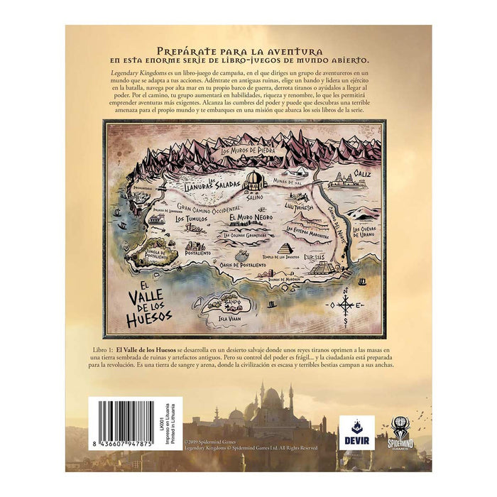 EAN 8436607947875 - Devir Legendary Kingdoms 1: El Valle de los huesos imagen 2