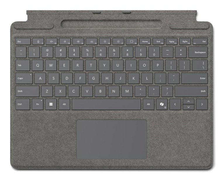 EAN 196388357994 - Microsoft Surface Pro KB w/ PenStor QWERTY Microsoft Cover port Platino imagen 1