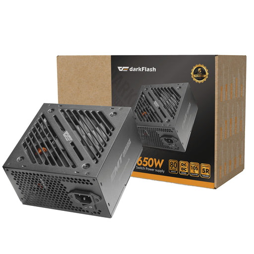 EAN 4711527005657 - darkFlash DP-EMT750-BFN-EU1 unidad de fuente de alimentación 750 W 20+4 pin ATX ATX imagen 1
