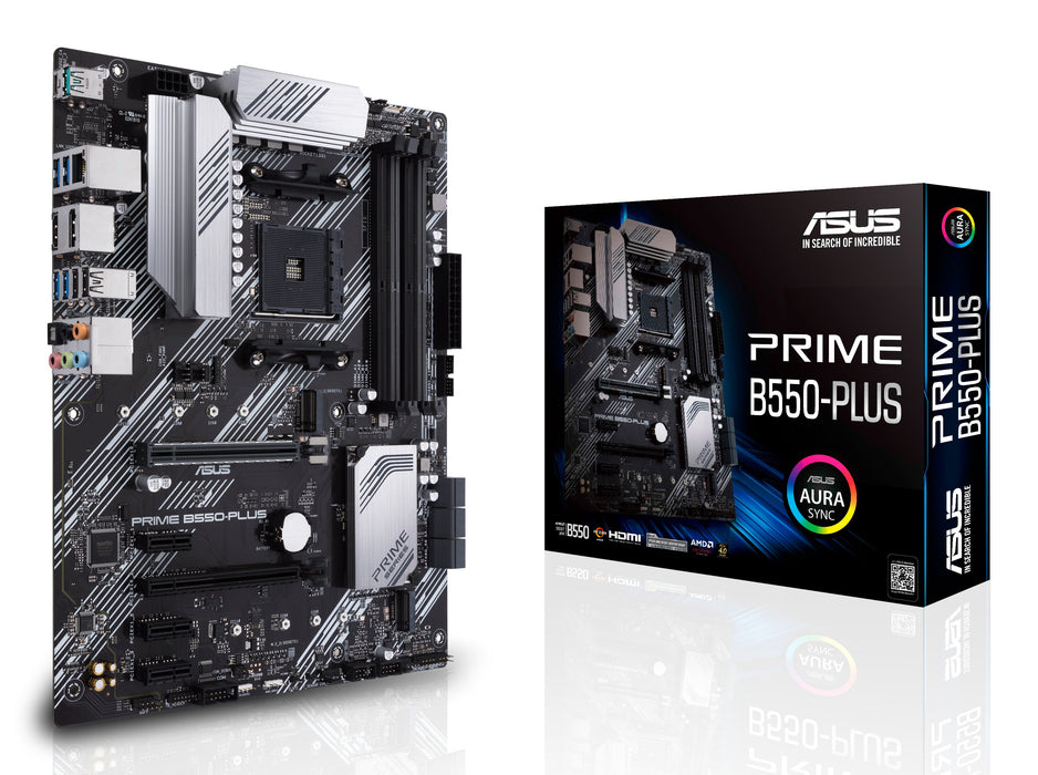 EAN 4718017782340 - ASUS PRIME B550-PLUS AMD B550 Zócalo AM4 ATX imagen 1