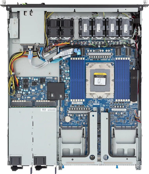 EAN 4719331864958 - GIGABYTE E163-Z34-AAH1 AMD SoC Socket SP5 Bastidor (1U) Negro, Acero imagen 4