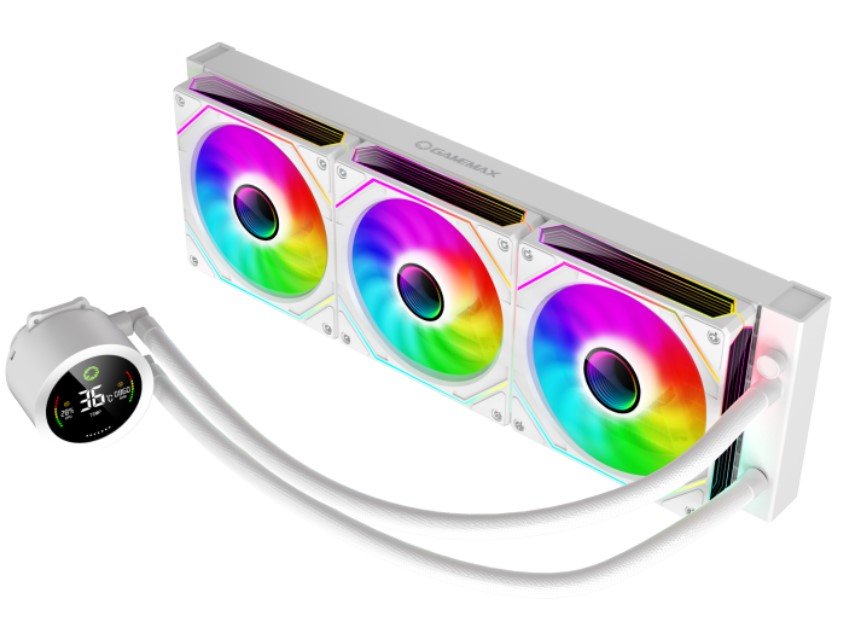 EAN 6931858791564 - GameMax ICEBURG 360 DIGITAL WH sistema de refrigeración para ordenador Procesador Sistema de refrigeració imagen 3