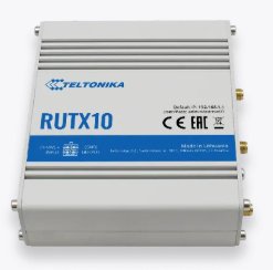 EAN 4779027312453 - Teltonika RUTX10 router inalámbrico Gigabit Ethernet Doble banda (2,4 GHz / 5 GHz) Blanco imagen 1