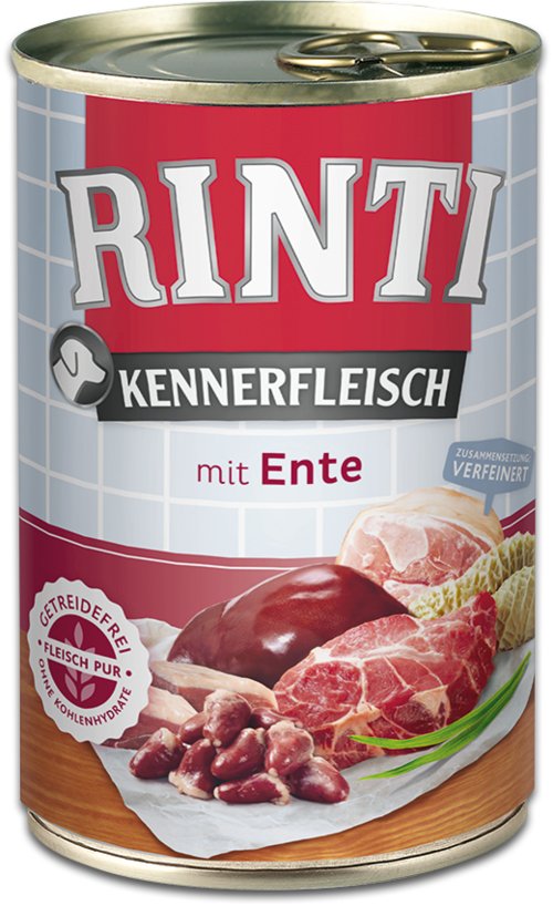 EAN 4000158910691 - RINTI Kennerfleisch Pato Adulto 400 g imagen 1