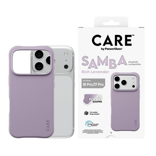 EAN 5715685047749 - PanzerGlass CARE™ by ® Samba Case Rich Lavender w. White MagSafe iPhone 2026 Pro | 17 Pro funda para telé imagen 2