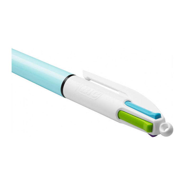 Bic  Boligrafo 4 Colores Fashion , Punta 1mm , 887777