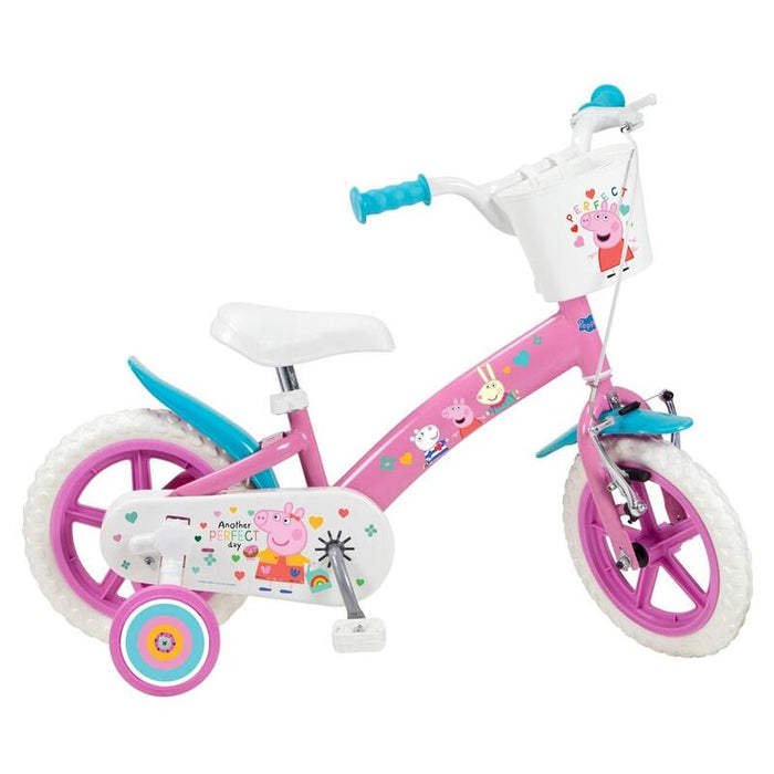 Bicicleta Infantil 12" Peppa Pig Rosa 1195 Rosa Toimsa