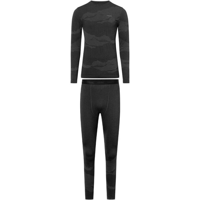 Viking Gasher Man Set Ropa Interior Masculina De Merino, Talla M, Negro