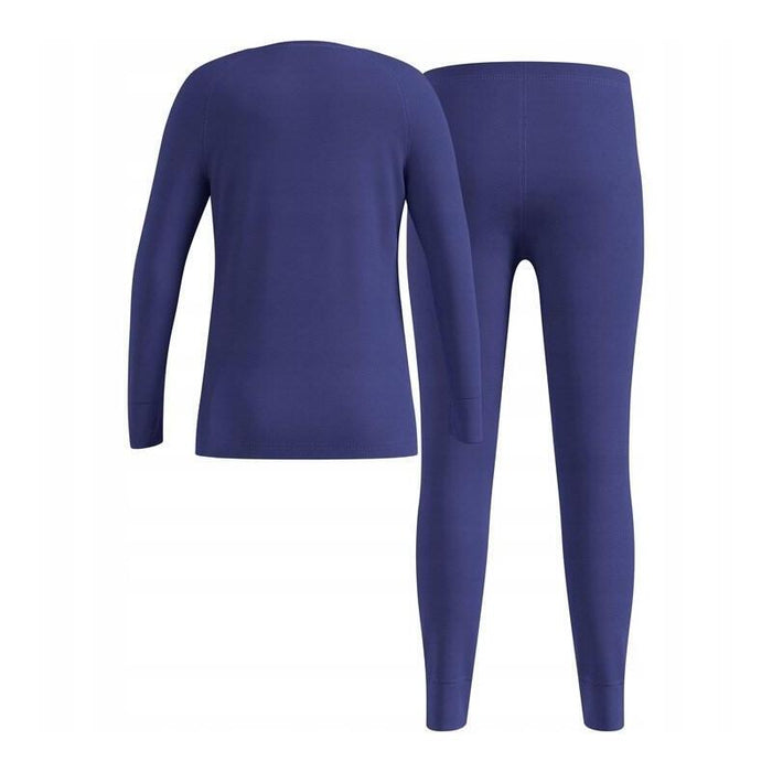 Bielizna Termoaktywna - Zestaw Odlo Set Long Merino 200 Roz. 116cm Niebieska