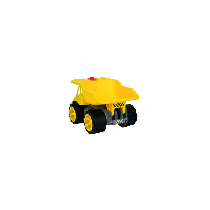 Big 800055810 Camión Volquete De Juguete 47cm Amarillo