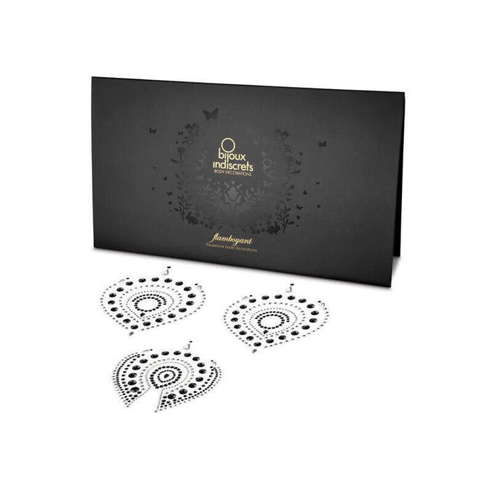 Bijoux - Indiscrets Flamboyant Negro & Plata