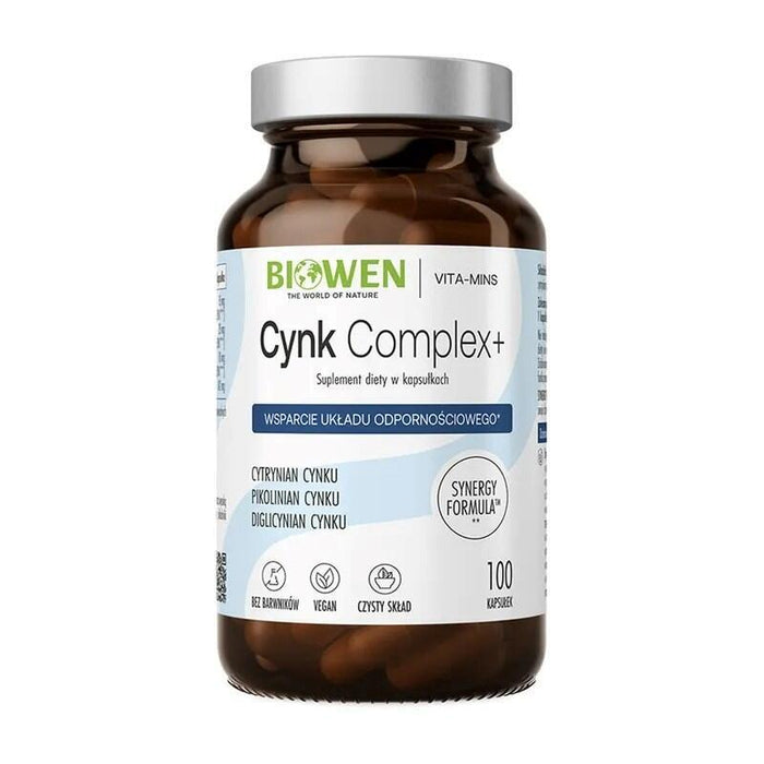 Biowen Zinc 3x Immunity  Complemento Alimenticio Para Personas  100 Cápsulas