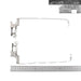 Bisagras Para Portátil Lenovo Legion Y520 R720 Series Am13B000300 Am13B000400 5H50N00297