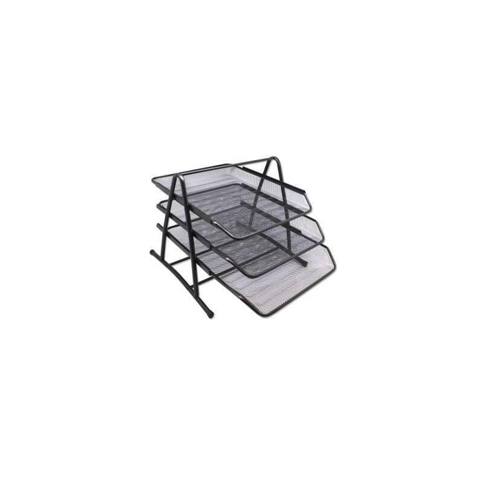 Bismark Bandeja De Rejilla Triple 35x30x24.5 Cm  Negra