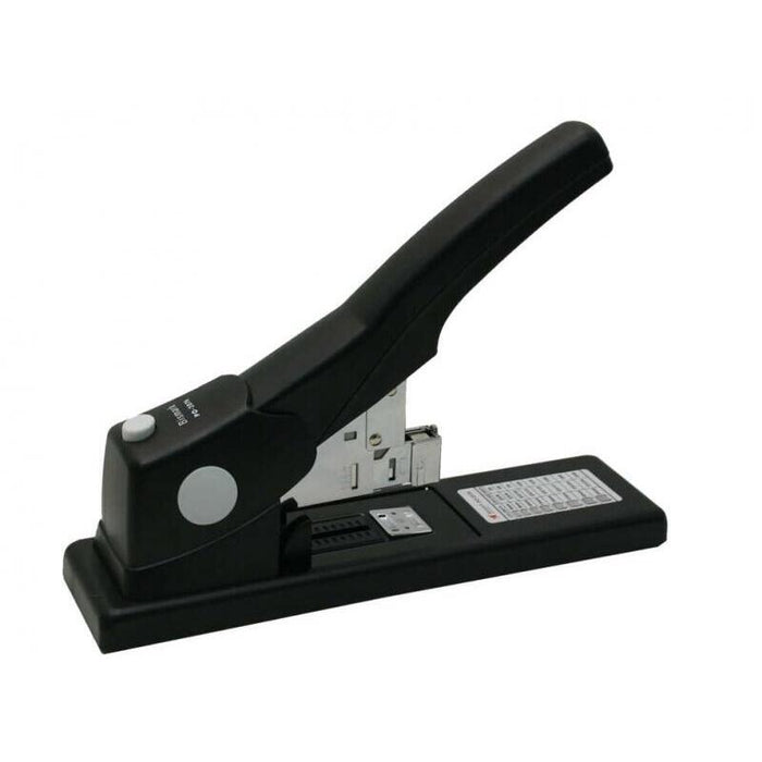 Bismark Grapadora De Gruesos 24mm - Funcion De Grapado En Plano - Capacidad Para 200 Hojas - Negro