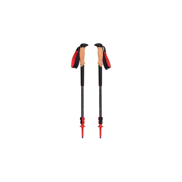 Black Diamond Bastones De Trekking Pursuit M/L, Equipamiento De Fitness Gris/Rojo, 1 Par, 110-125 Cm Bd1100669480m_l1